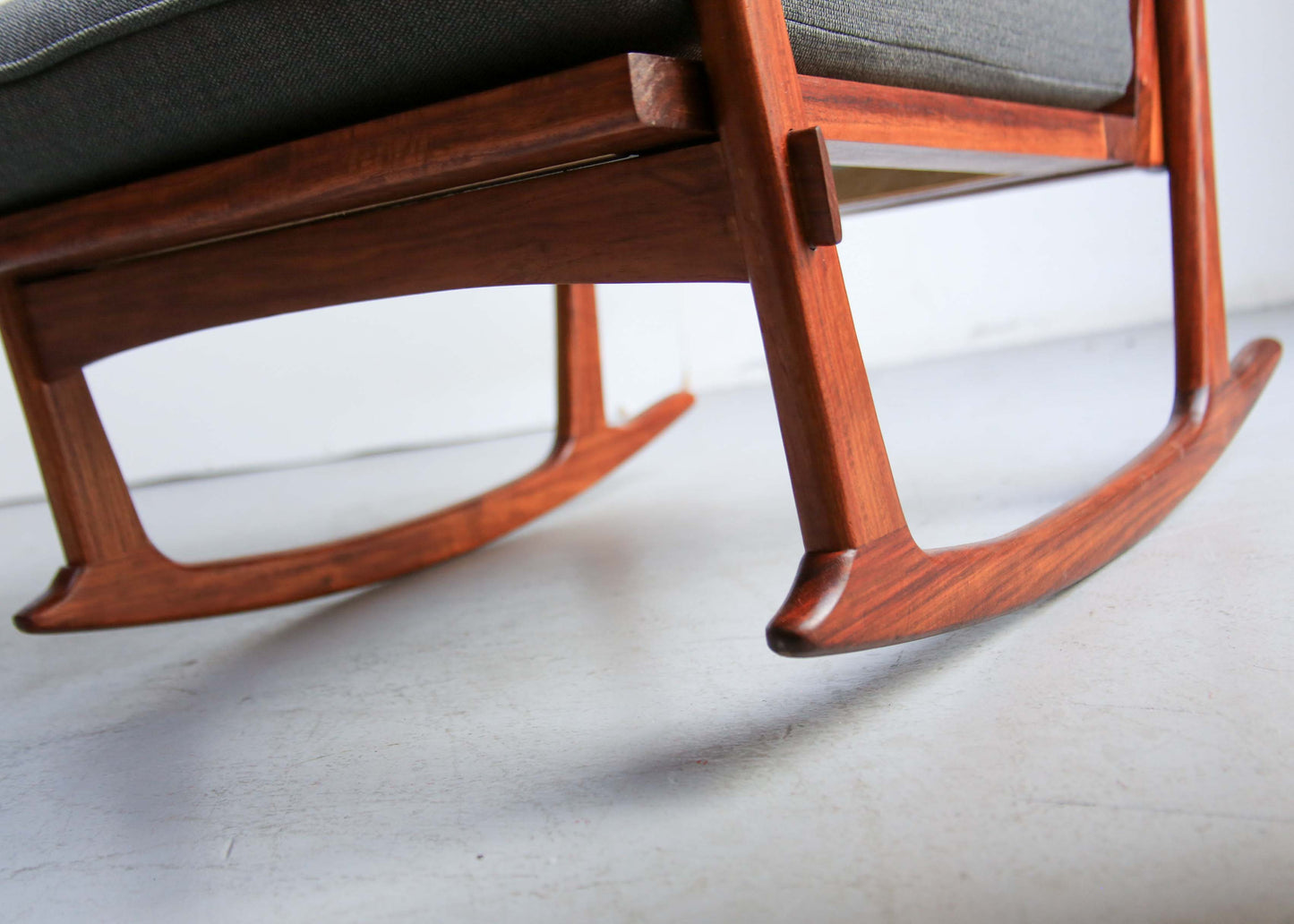 Rare Teak DS Vorster Rocking Chair