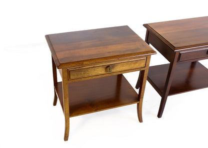 A Pair of Binnehuis Bedside Pedestals