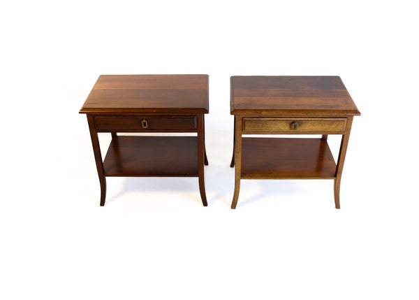 A Pair of Binnehuis Bedside Pedestals