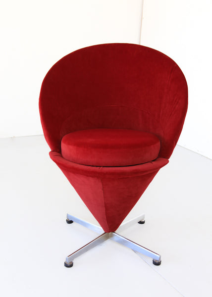 1960's Swivel Chair in the Style of Verner Panton