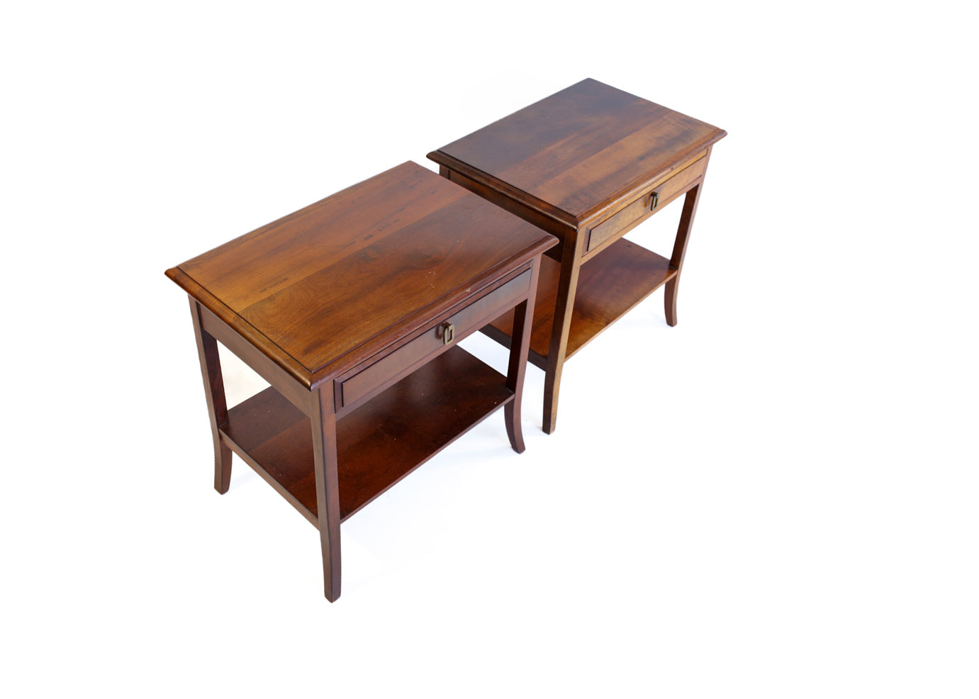 A Pair of Binnehuis Bedside Pedestals