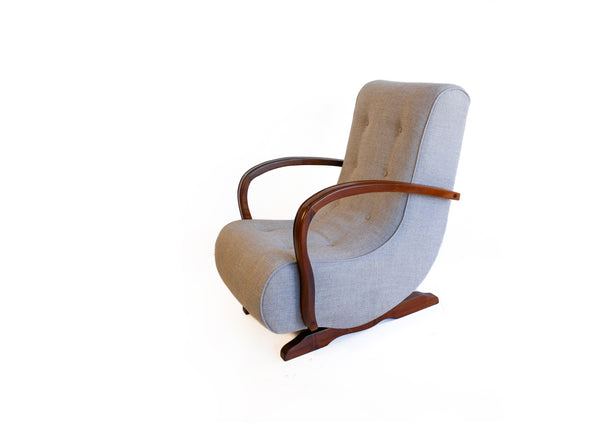 Vintage Banana Rocking Chair