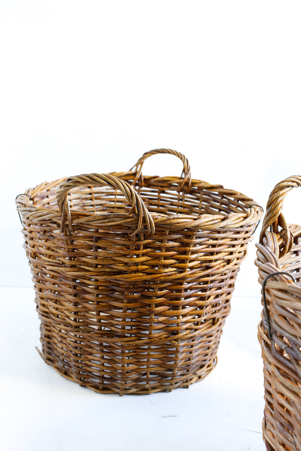 Antique Cape Fruit Harvest Baskets - c.1900