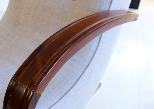 Vintage Banana Rocking Chair
