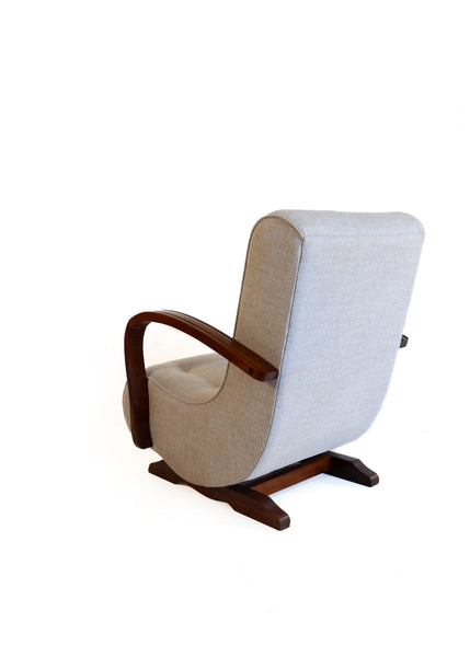 Vintage Banana Rocking Chair