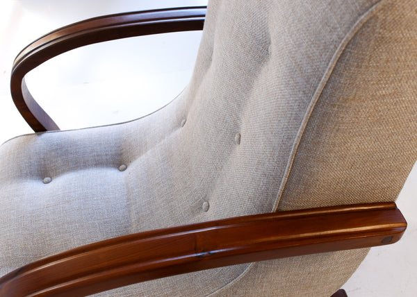 Vintage Banana Rocking Chair