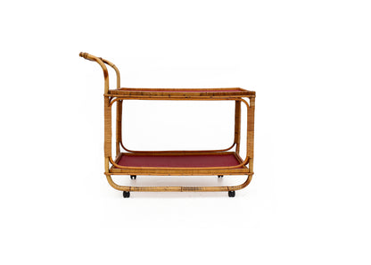 Vintage Bamboo Trolley