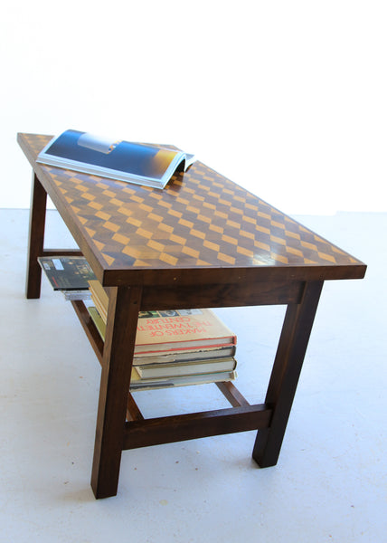 Vintage Parquetry Coffee Table