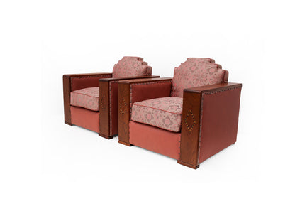 Pair of Art Deco Armchairs
