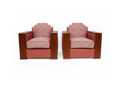 Pair of Art Deco Armchairs