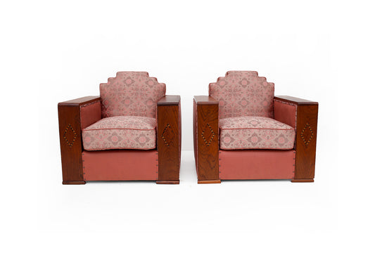 Pair of Art Deco Armchairs