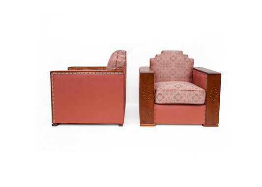 Pair of Art Deco Armchairs