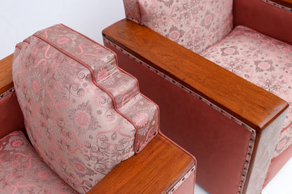 Pair of Art Deco Armchairs