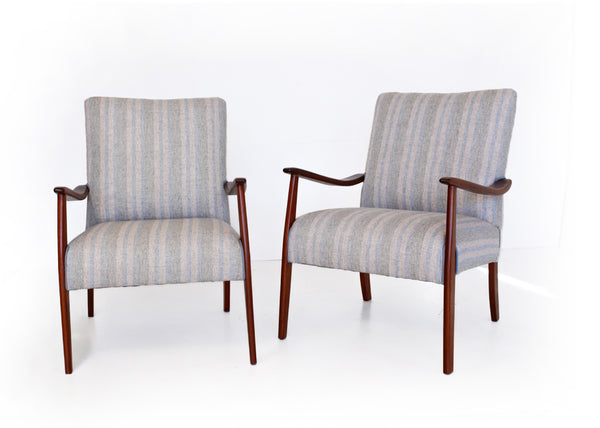 A Pair of Mid-century Modern Armchairs