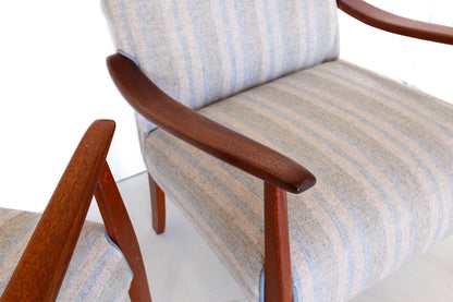 A Pair of Mid-century Modern Armchairs