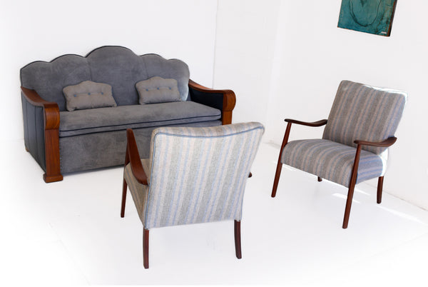 A Pair of Mid-century Modern Armchairs