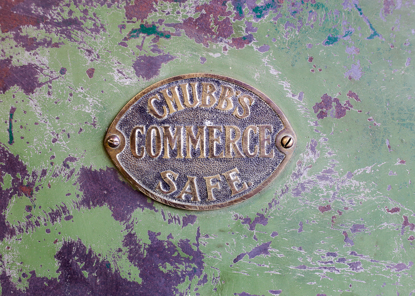 Antique Chubb's Commerce Safe