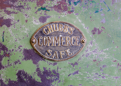Antique Chubb's Commerce Safe