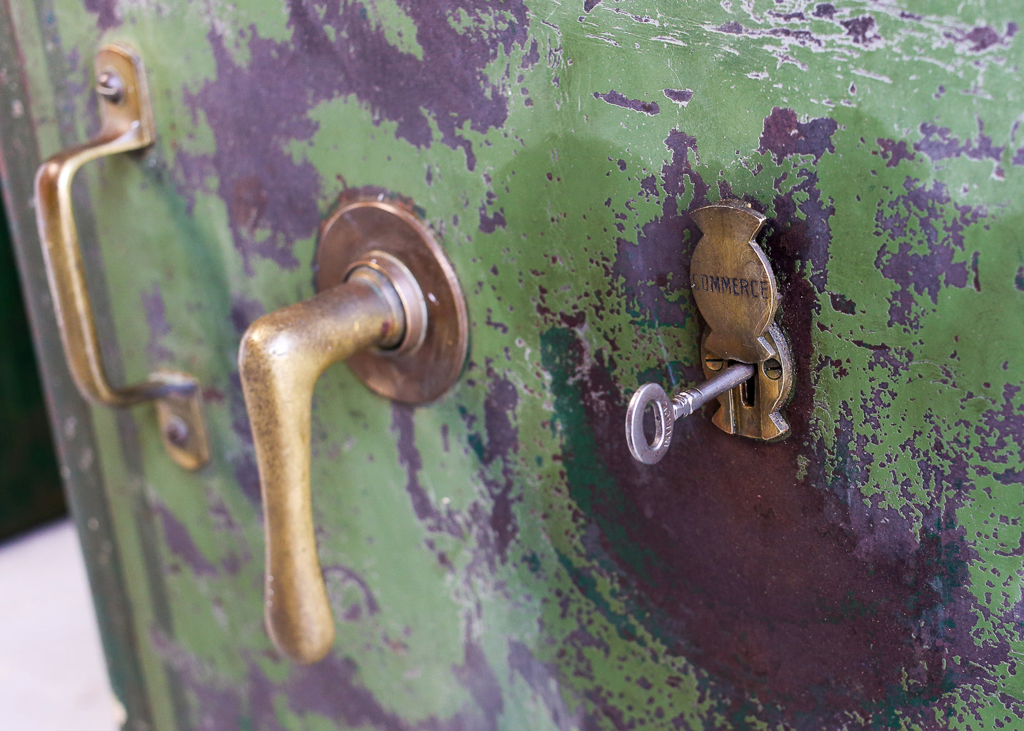 Antique Chubb's Commerce Safe