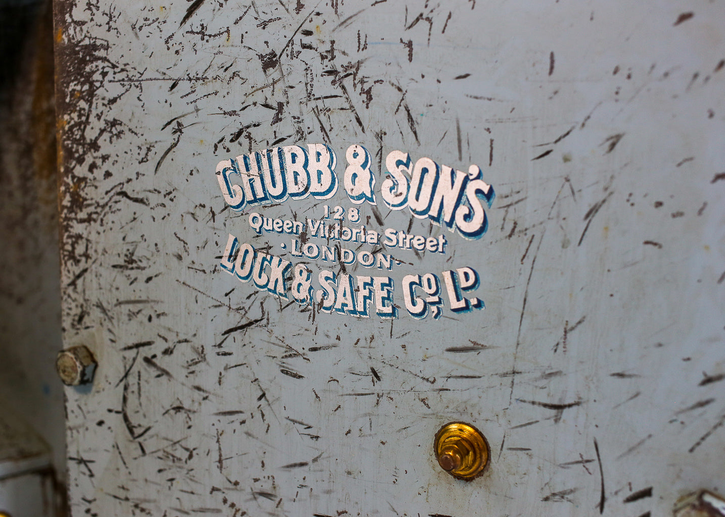 Antique Chubb's Commerce Safe