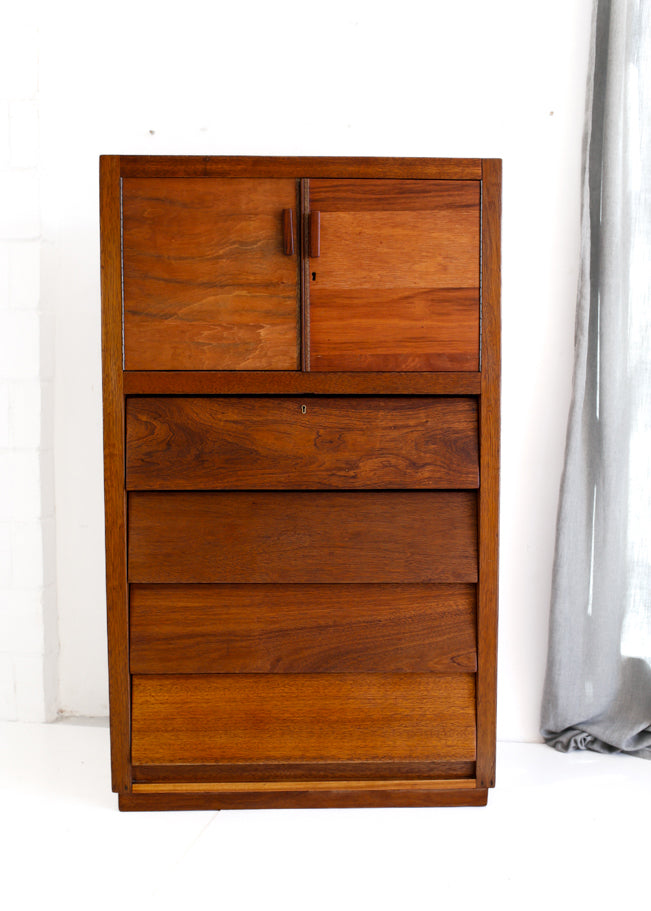 Large Chest with Drawers and a Cupboard