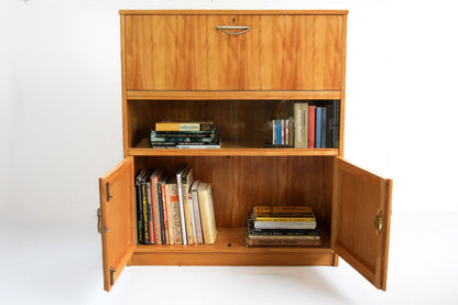 Vintage Modern Solid Wood Secretaire