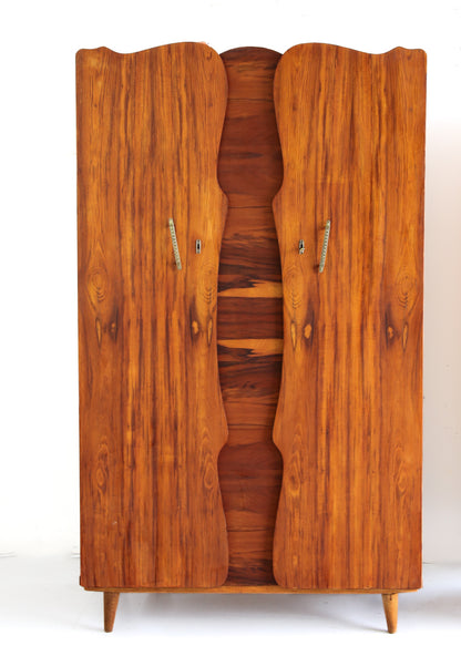 Mid-Century Kiaat Wardrobes - priced per unit