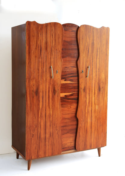 Mid-Century Kiaat Wardrobes - priced per unit