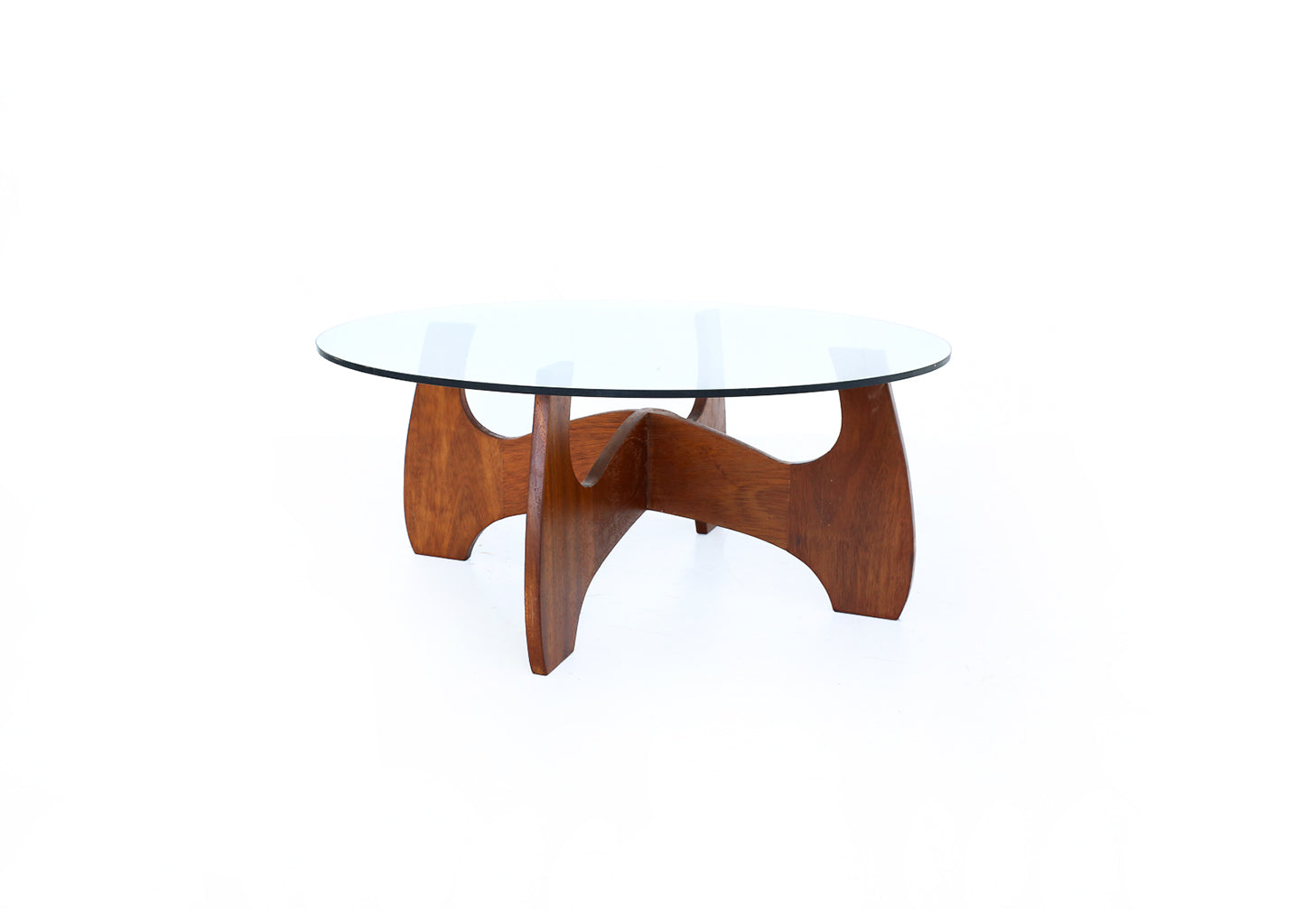 Round Mid-century Coffee Table