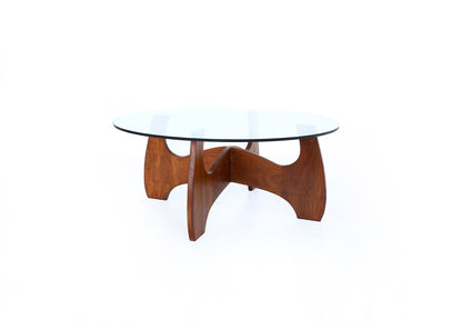 Round Mid-century Coffee Table