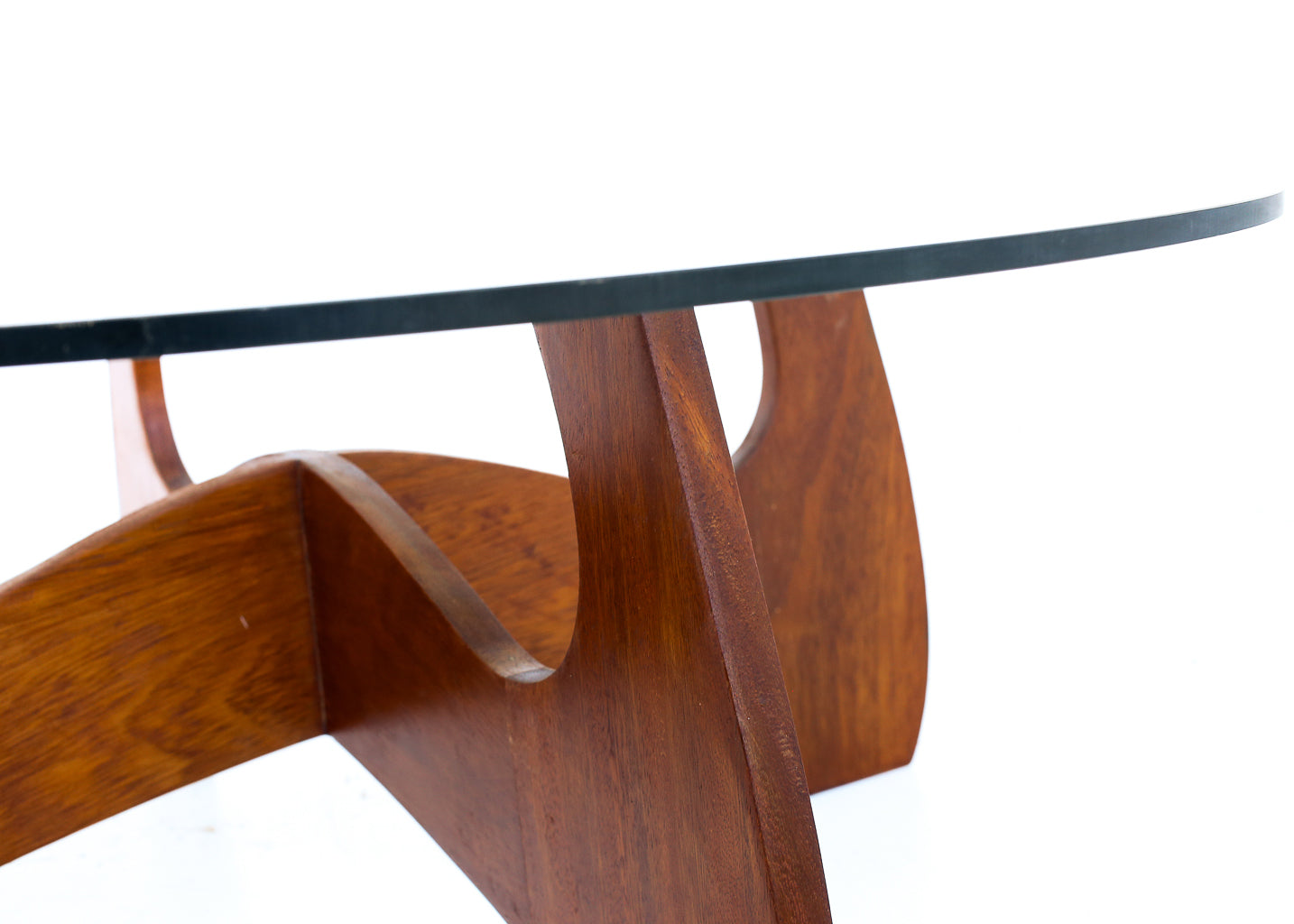 Round Mid-century Coffee Table