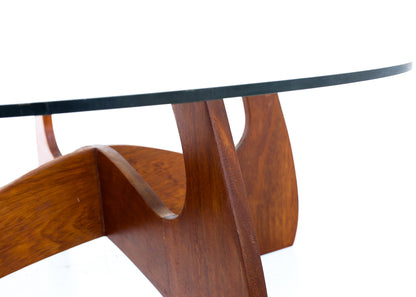 Round Mid-century Coffee Table