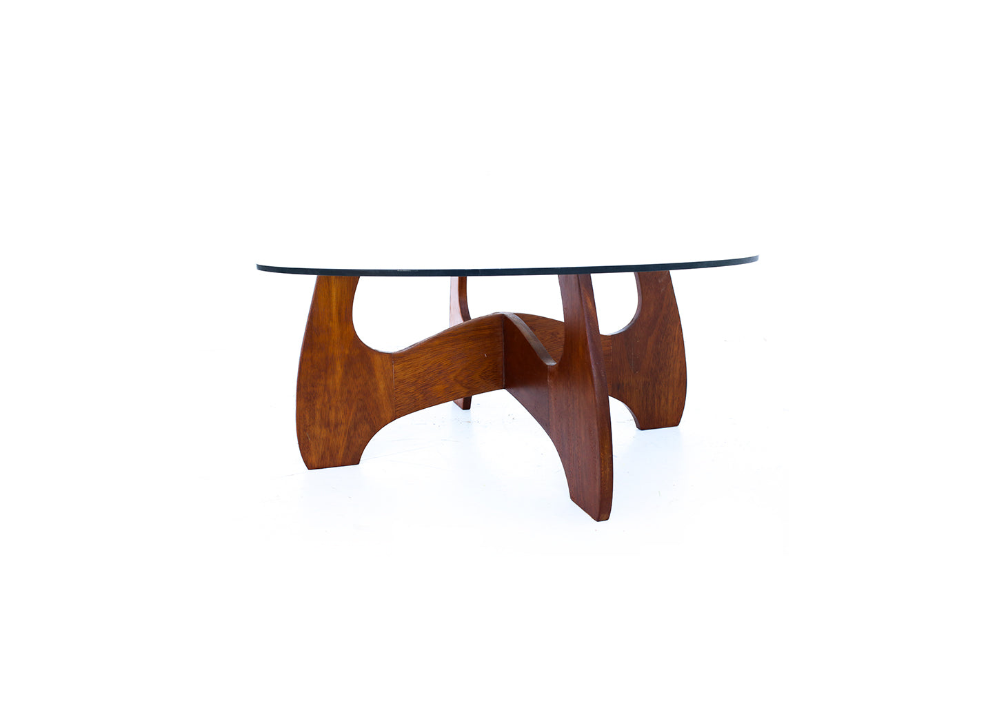 Round Mid-century Coffee Table
