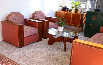 Round Mid-century Coffee Table