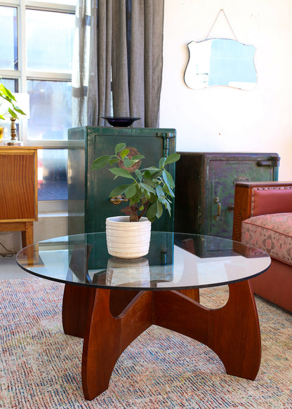 Round Mid-century Coffee Table