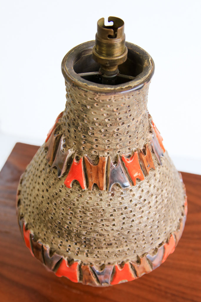 Brutalist Ceramic Lamp