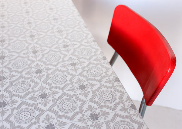 Square 50s Kitchen Table with a Formica Top