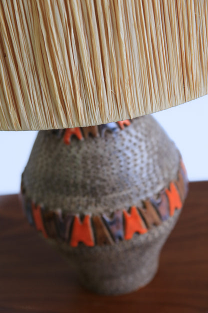 Brutalist Ceramic Lamp