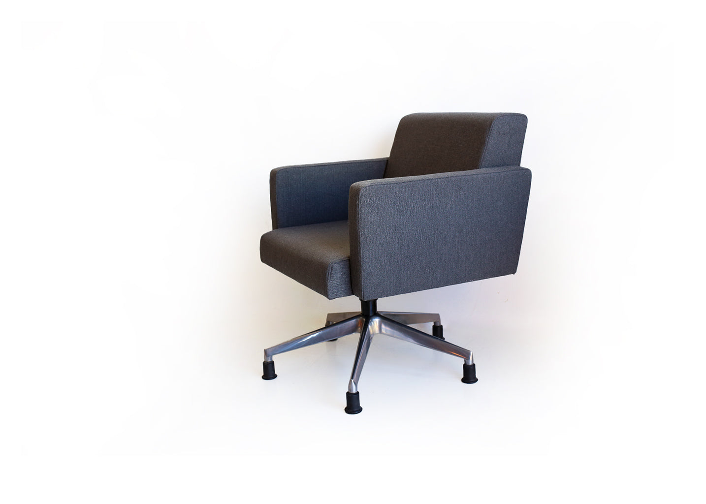 Heigt-adjustable Box Swivel Chairs - five available