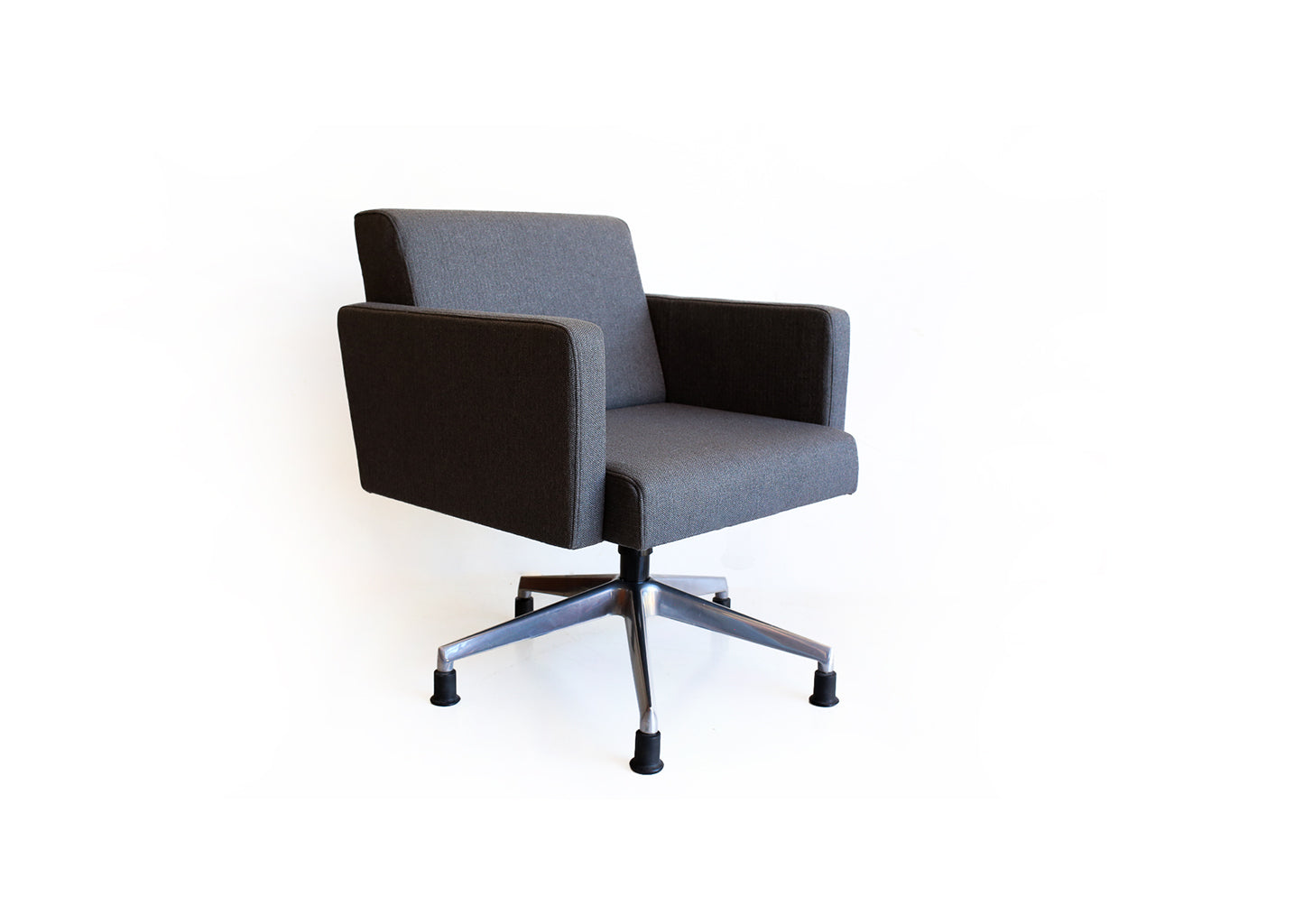 Heigt-adjustable Box Swivel Chairs - five available