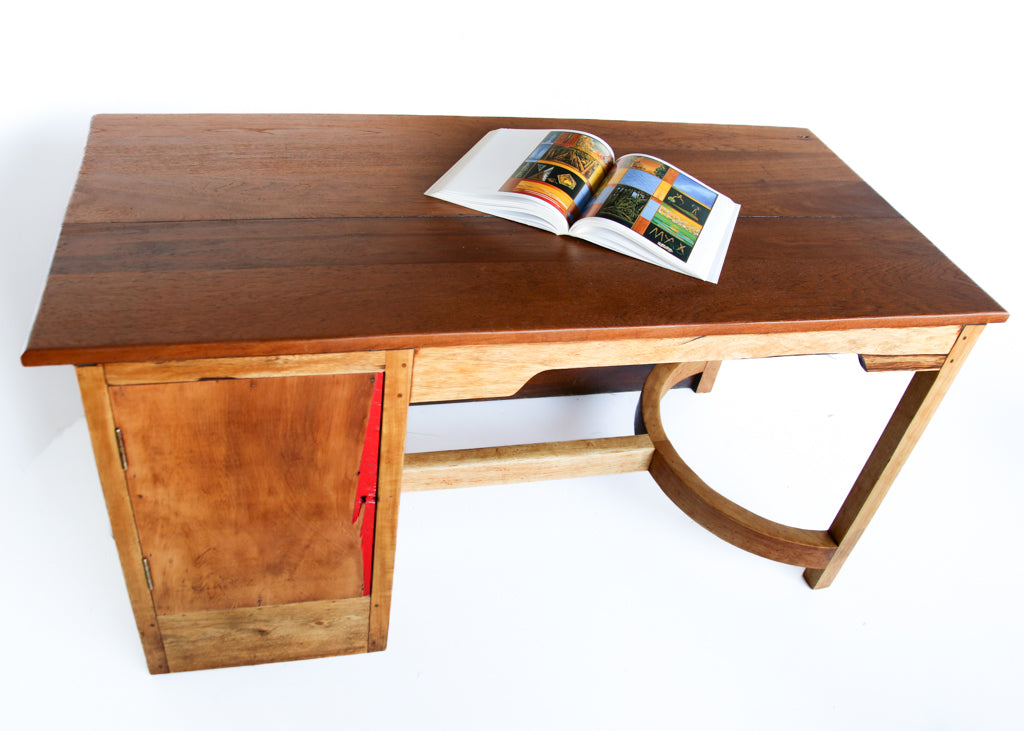 Solid Wood Art Deco Desk