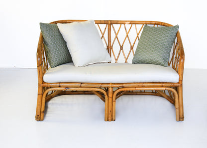 Vintage Four Piece Cane Patio Set - priced per item