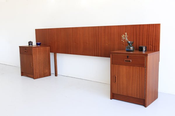 Frystark Headboard with Bedside Cabinets