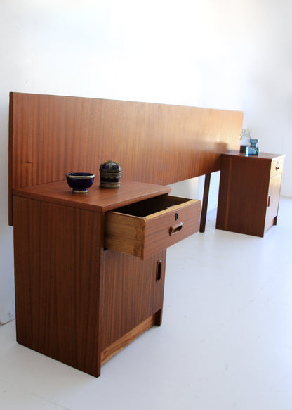 Frystark Headboard with Bedside Cabinets