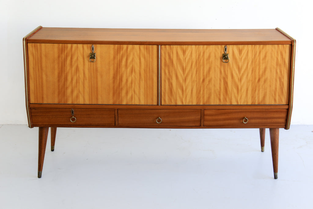1960's Sideboard with Solid Wood Top