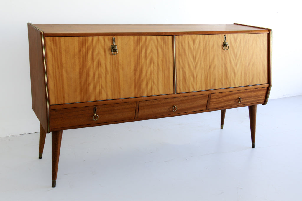 1960's Sideboard with Solid Wood Top