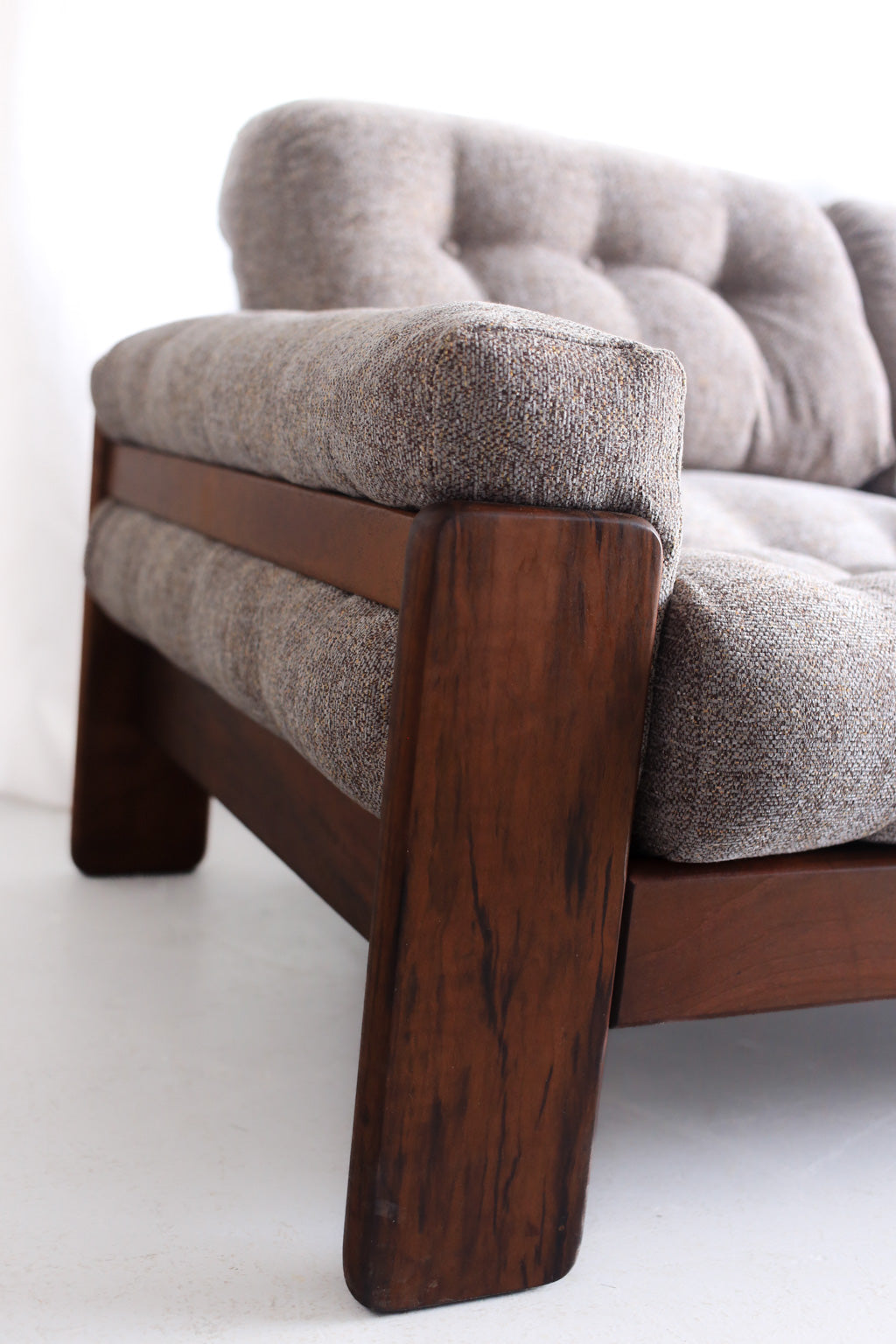 Three-Seater Mid-Century Modern Sofa