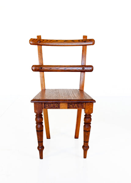Pair of Antique SAR Oak Chairs
