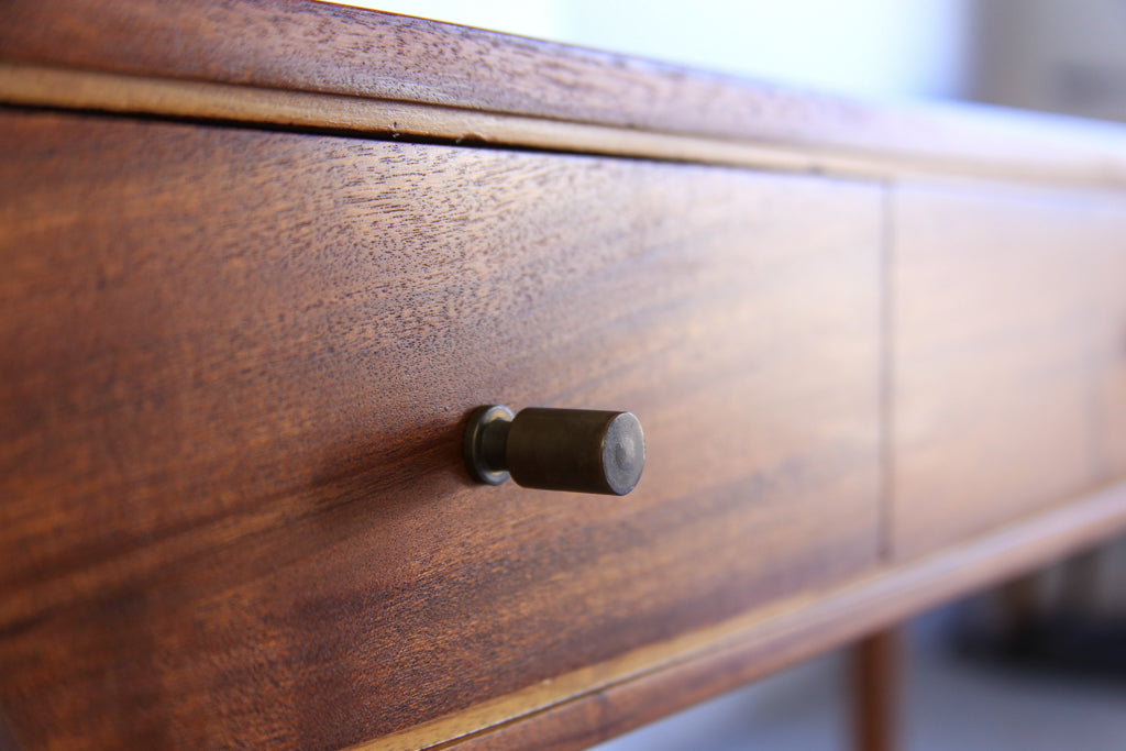 Narrow Solid Wood Server