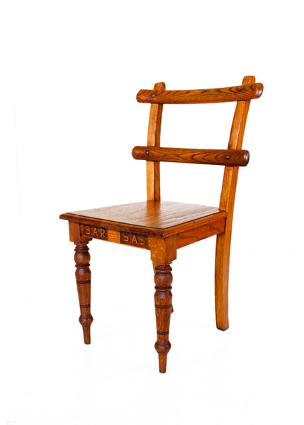 Pair of Antique SAR Oak Chairs